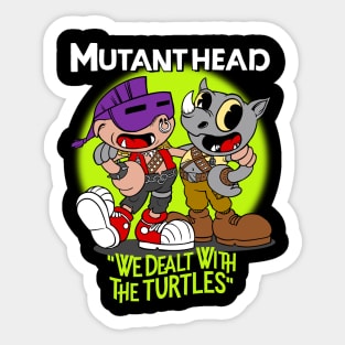 Mutant Head Sticker